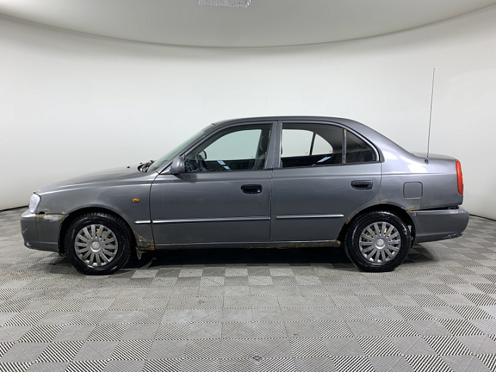 HYUNDAI Accent 1.5, 2004 года, Автоматическая, СЕРЫЙ