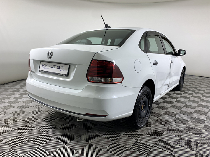 VOLKSWAGEN Polo 1.6, 2019 года, Автоматическая, БЕЛЫЙ