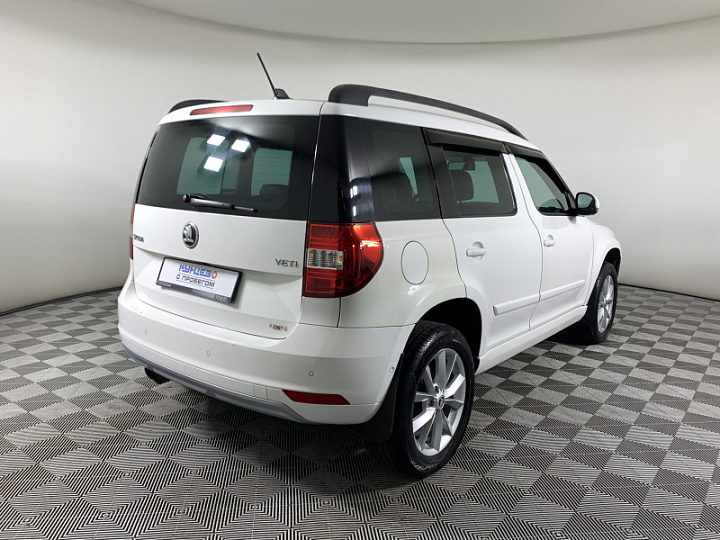 SKODA Yeti 1.8, 2014 года, Робот, БЕЛЫЙ