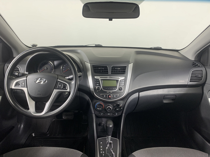 HYUNDAI Solaris 1.6, 2012 года, Автоматическая, ТЕМНО-СИНИЙ