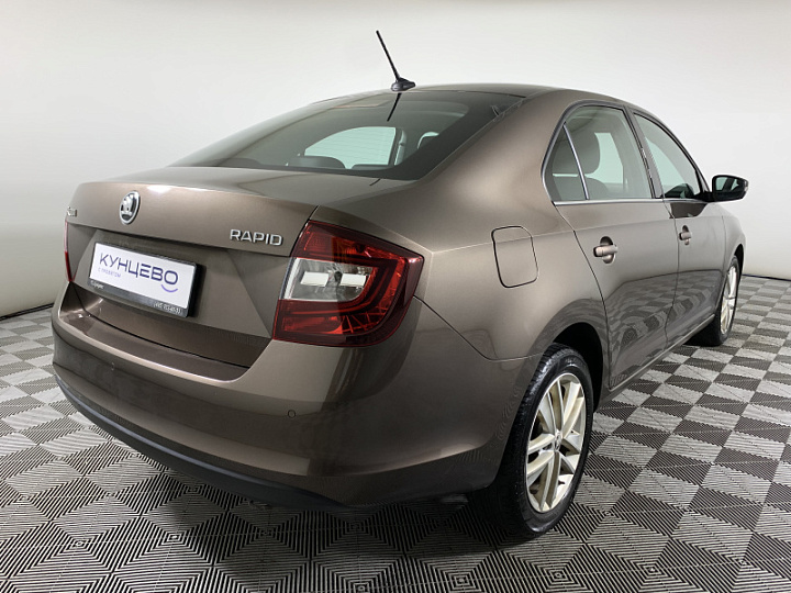 Skoda Rapid 1.6, 2017 года, Автоматическая, Коричневый