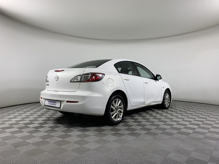 MAZDA 3 1.6, 2013 года, Автоматическая, БЕЛЫЙ