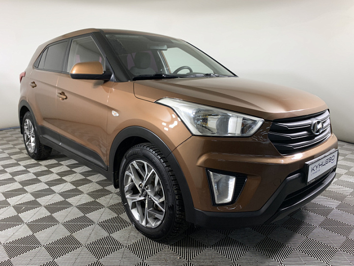 HYUNDAI Creta 1.6, 2018 года, Автоматическая, КОРИЧНЕВЫЙ