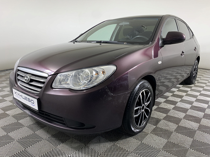 HYUNDAI Elantra 1.6, 2008 года, Механика, Вишневый