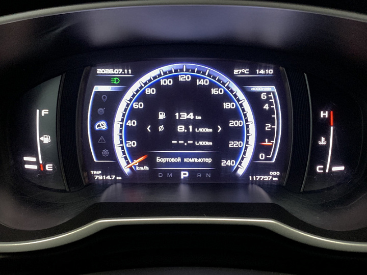 Geely Atlas 2.4, 2019 года, Автоматическая, Черный