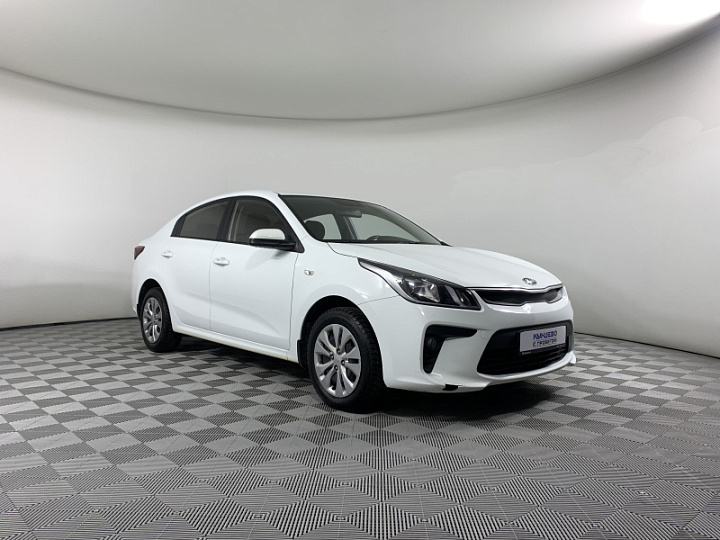 KIA Rio 1.6, 2018 года, Автоматическая, БЕЛЫЙ