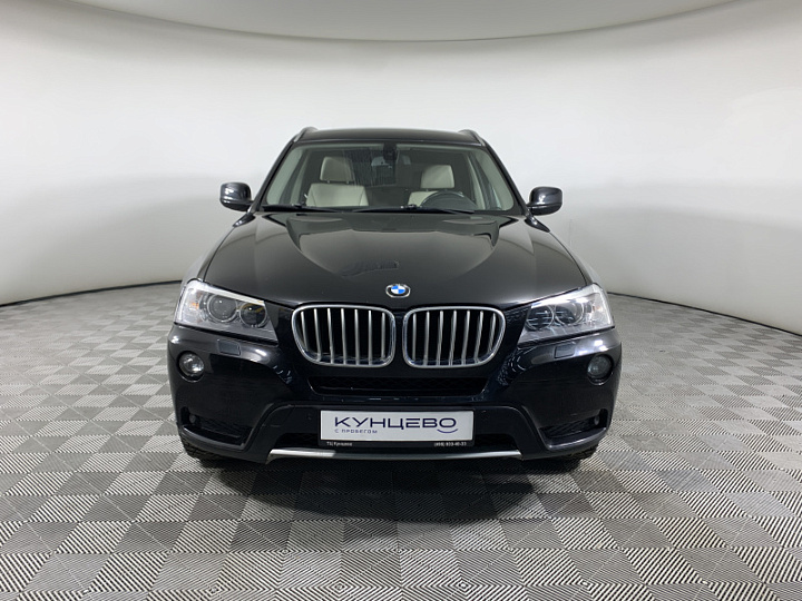 BMW X3 3, 2012 года, Автоматическая, ЧЕРНЫЙ