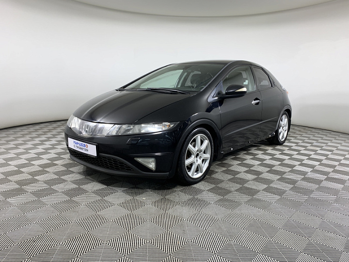 HONDA Civic 1.8, 2008 года, Робот, ЧЕРНЫЙ