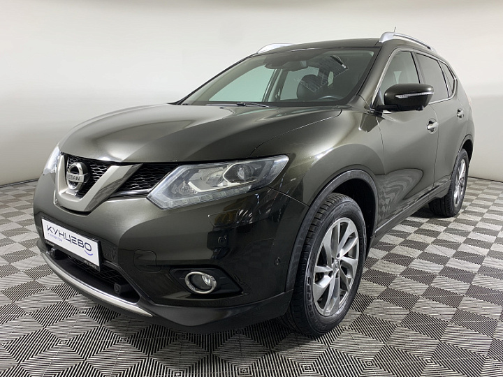 Nissan X-Trail 2, 2015 года, Вариатор, Зеленый