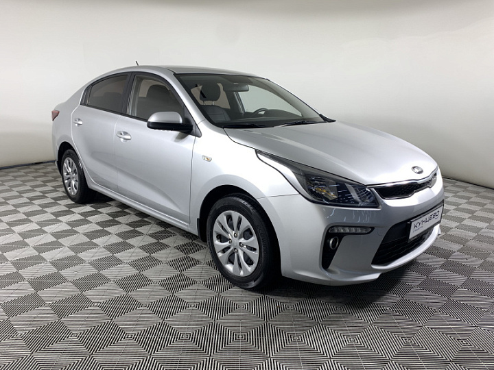 KIA Rio 1.6, 2019 года, Автоматическая, Серебристый