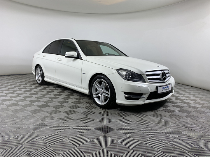MERCEDES-BENZ C-Класс 180 1.8, 2012 года, Автоматическая, БЕЛЫЙ