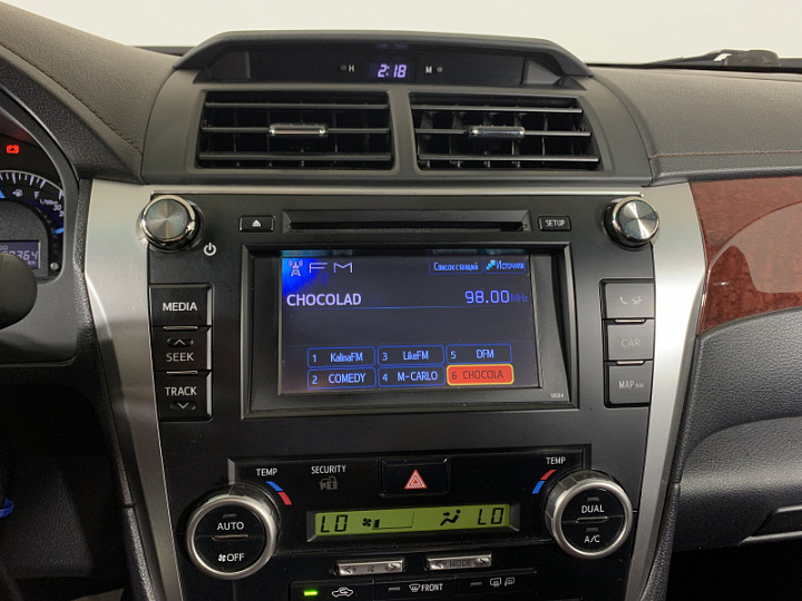 TOYOTA Camry 2.5, 2014 года, Автоматическая, Черный металлик