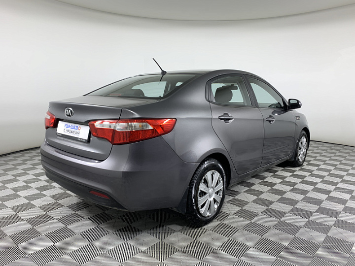 KIA Rio 1.4, 2014 года, Автоматическая, ТЕМНО-СЕРЫЙ