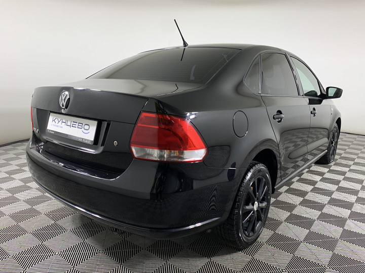 VOLKSWAGEN Polo 1.6, 2013 года, Автоматическая, ЧЕРНЫЙ