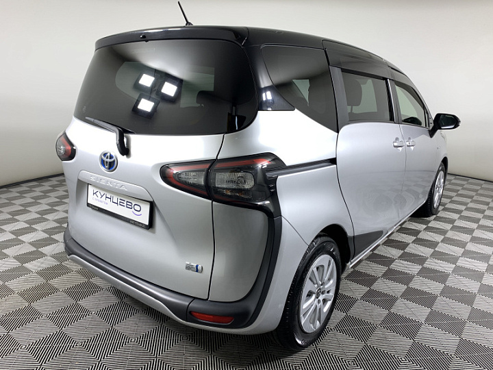Toyota Sienta 1.5, 2018 года, Вариатор, Серый