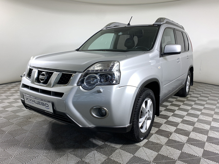 NISSAN X-Trail 2, 2012 года, Механика, Серебристый