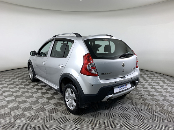 RENAULT Sandero Stepway 1.6, 2013 года, Механика, Серебристо-желтый