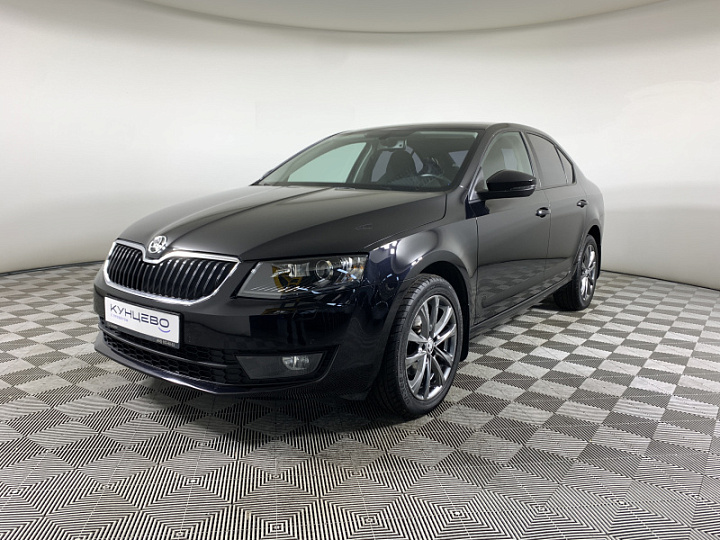 SKODA Octavia 1.4, 2015 года, Робот, ЧЕРНЫЙ