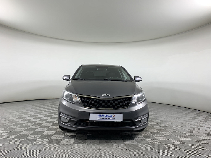 KIA Rio 1.6, 2017 года, Автоматическая, ТЕМНО-СЕРЫЙ