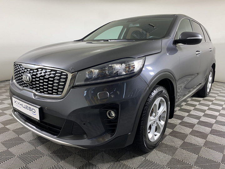 KIA Sorento 2.4, 2018 года, Автоматическая, Светло серый