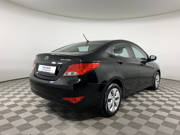 HYUNDAI Solaris 1.6, 2015 года, Автоматическая, ЧЕРНЫЙ
