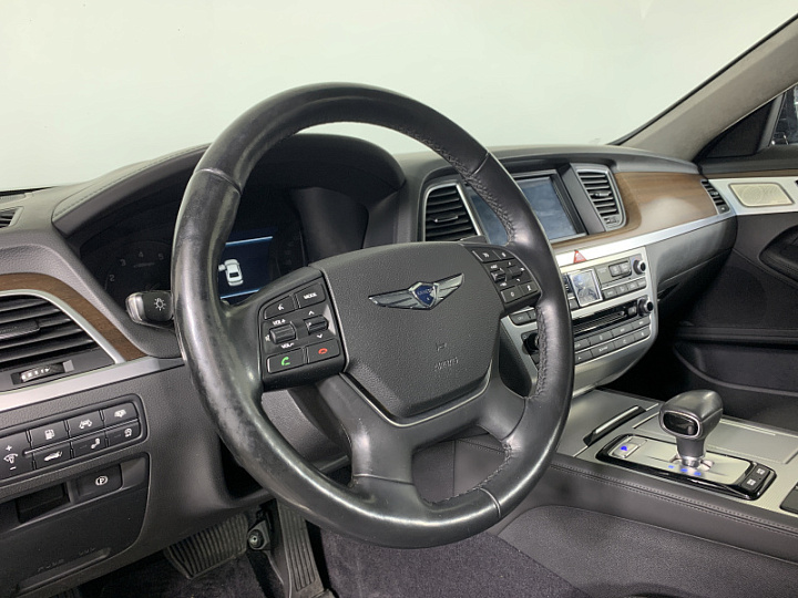 GENESIS G80 2, 2017 года, Автоматическая, ЧЕРНЫЙ