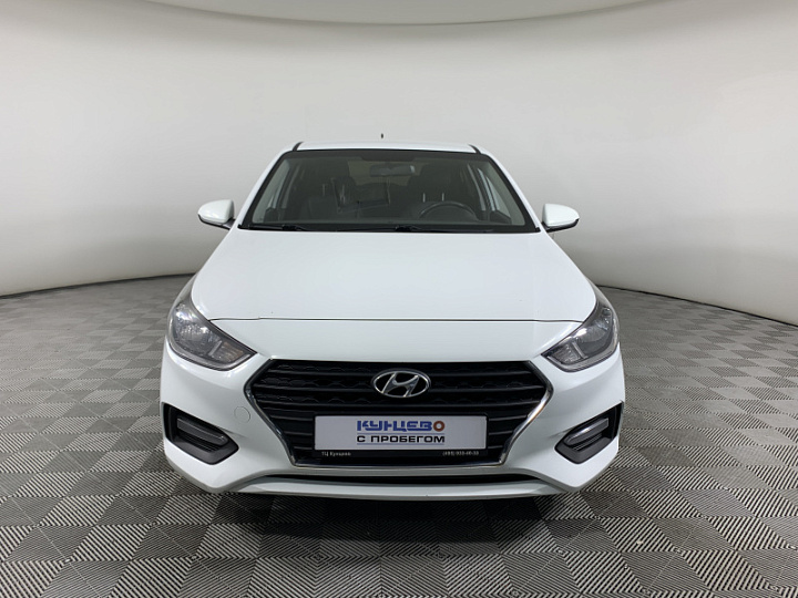 HYUNDAI Solaris 1.6, 2017 года, Механика, БЕЛЫЙ