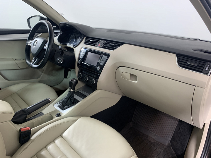 SKODA Octavia 1.8, 2014 года, Робот, КОРИЧНЕВЫЙ