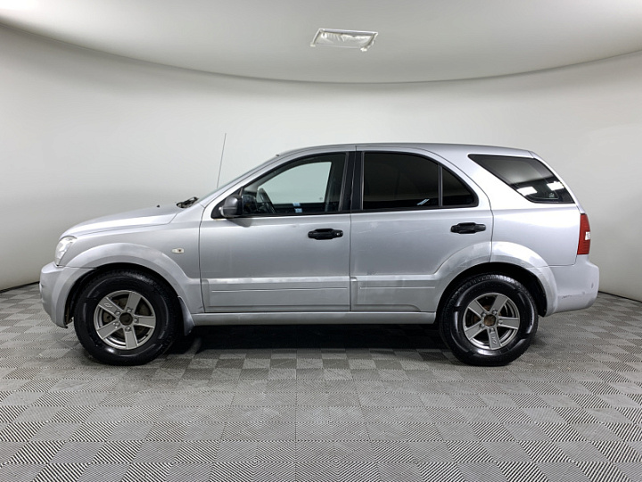 KIA Sorento 2.5, 2007 года, Механика, Серебристый