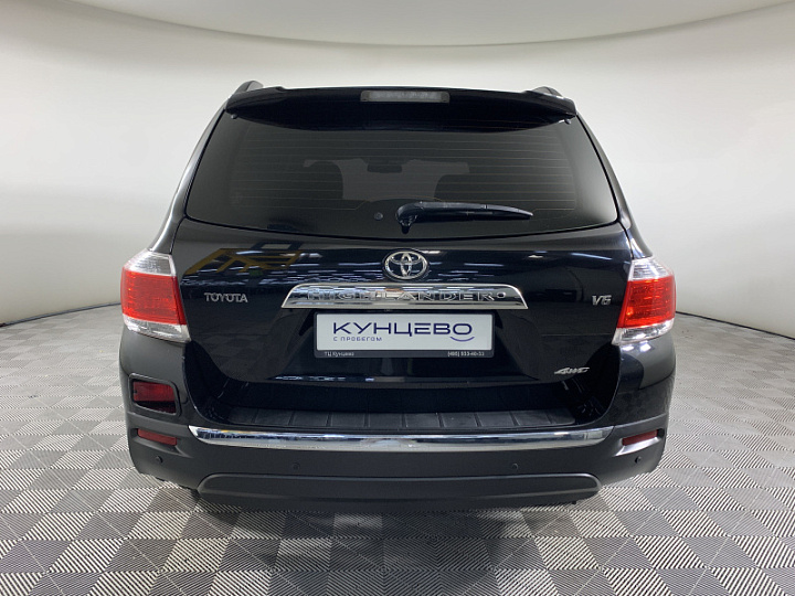 TOYOTA Highlander 3.5, 2012 года, Автоматическая, ЧЕРНЫЙ