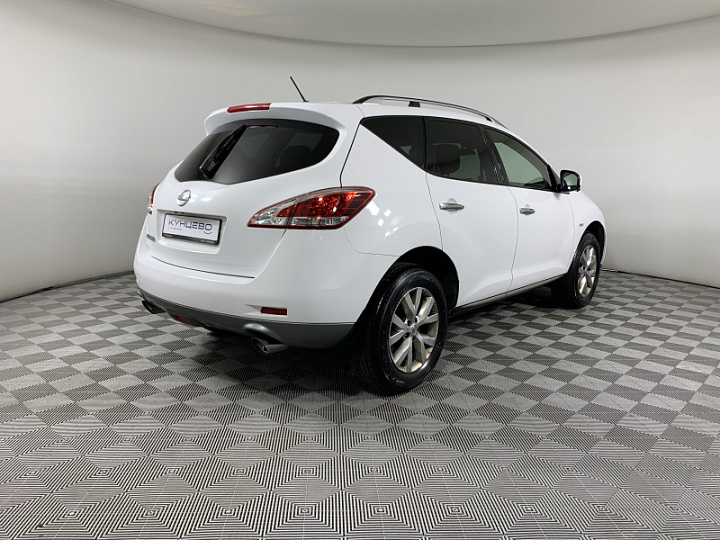 NISSAN Murano 3.5, 2013 года, Вариатор, БЕЛЫЙ