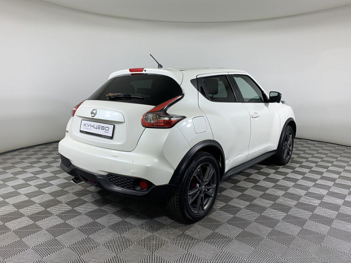 NISSAN Juke 1.6, 2014 года, Вариатор, БЕЛЫЙ