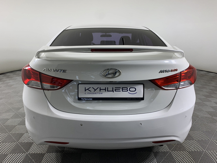 HYUNDAI Avante 1.6, 2012 года, Автоматическая, БЕЛЫЙ