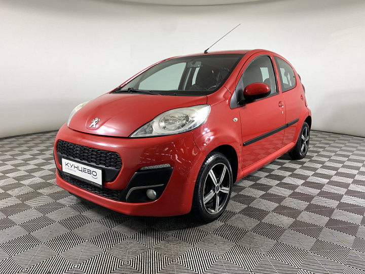 PEUGEOT 107 1, 2012 года, Робот, КРАСНЫЙ