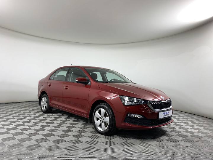 SKODA Rapid 1.6, 2022 года, Автоматическая, КРАСНЫЙ