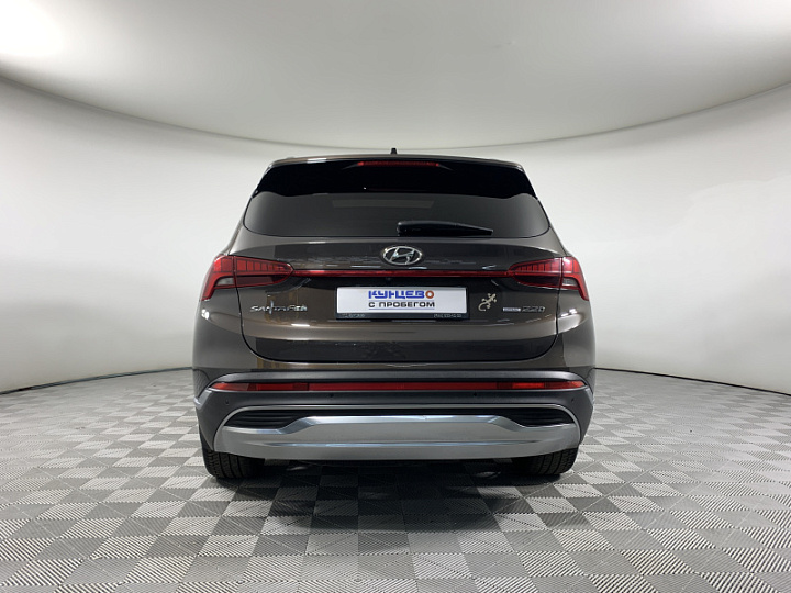 HYUNDAI Santa Fe 2.2, 2021 года, Робот, КОРИЧНЕВЫЙ