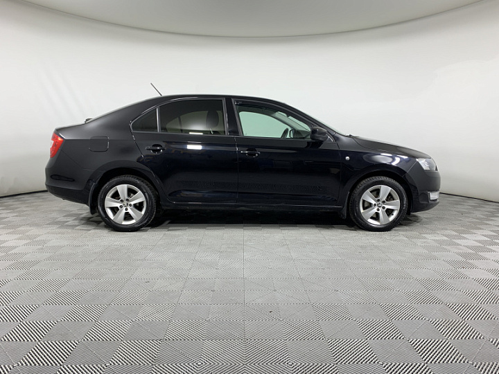 SKODA Rapid 1.6, 2016 года, Автоматическая, ЧЕРНЫЙ