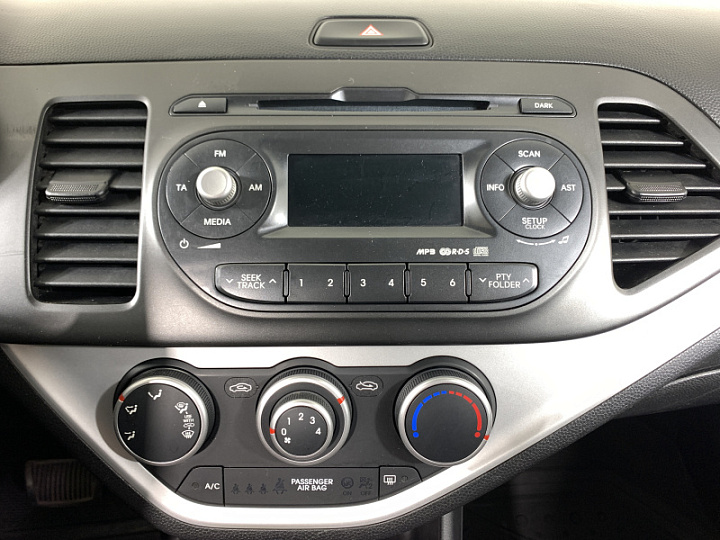 KIA Picanto 1.2, 2012 года, Автоматическая, БЕЛЫЙ