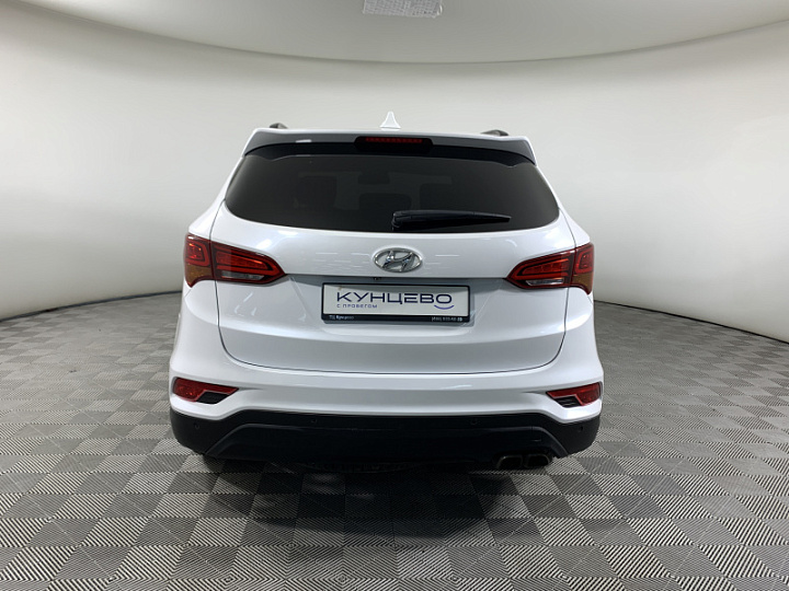 HYUNDAI Santa Fe 2.4, 2017 года, Автоматическая, БЕЛЫЙ