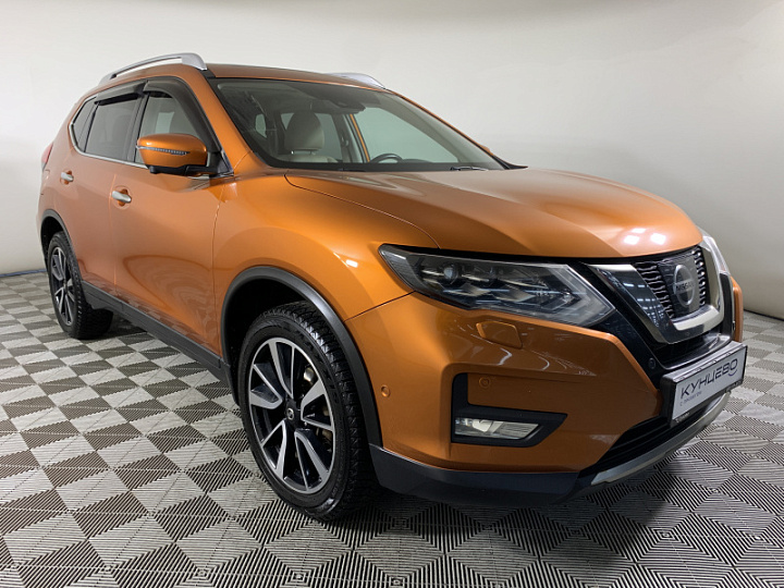 NISSAN X-Trail 2.5, 2019 года, Вариатор, ОРАНЖЕВЫЙ