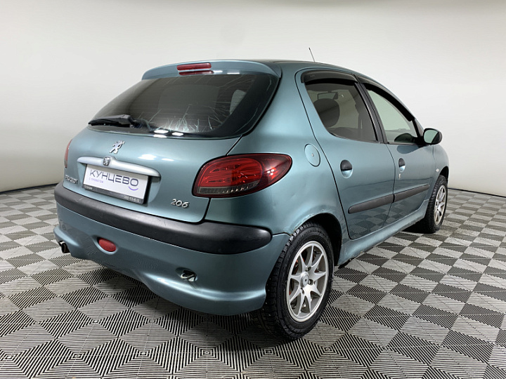 PEUGEOT 206 1.4, 2002 года, Автоматическая, ЗЕЛЕНЫЙ