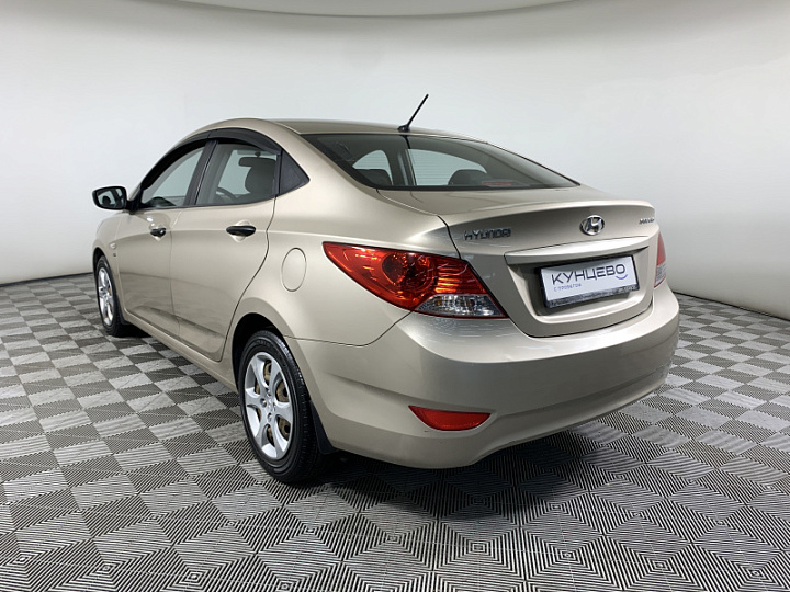 HYUNDAI Solaris 1.6, 2012 года, Автоматическая, Бежево-серый