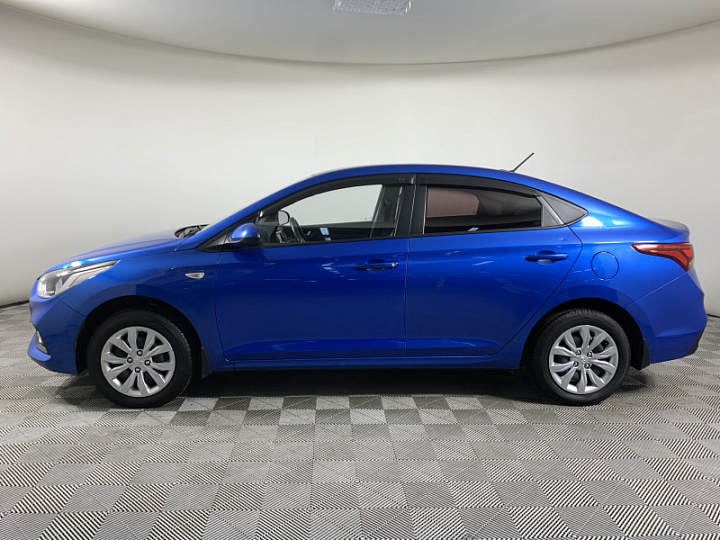 HYUNDAI Solaris 1.6, 2017 года, Автоматическая, СИНИЙ