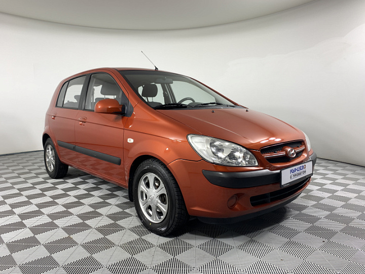 HYUNDAI Getz 1.4, 2007 года, Автоматическая, КРАСНЫЙ