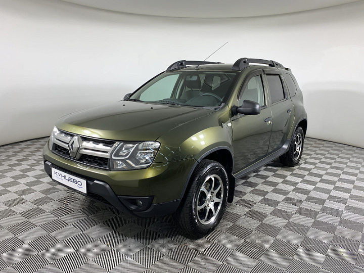 RENAULT Duster 1.6, 2016 года, Механика, ЗЕЛЕНЫЙ