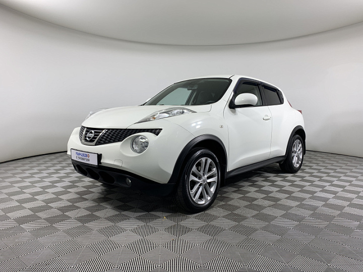 NISSAN Juke 1.6, 2014 года, Вариатор, БЕЛЫЙ