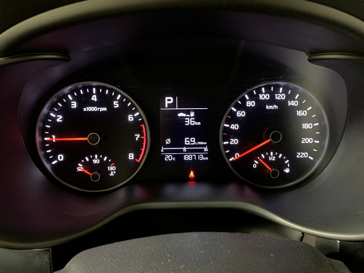 KIA Rio 1.6, 2017 года, Автоматическая, Красный