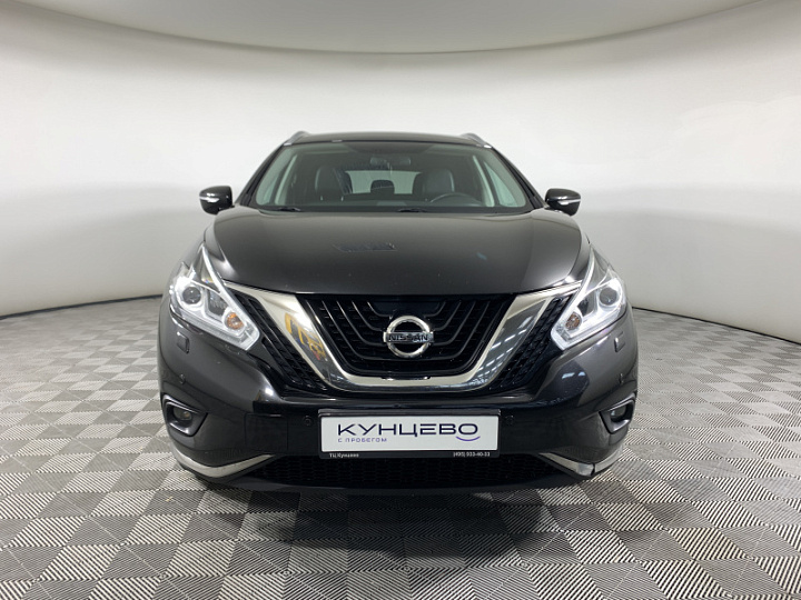 NISSAN Murano 3.5, 2018 года, Вариатор, ЧЕРНЫЙ