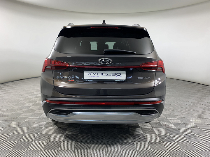 HYUNDAI Santa Fe 2.2, 2021 года, Робот, КОРИЧНЕВЫЙ