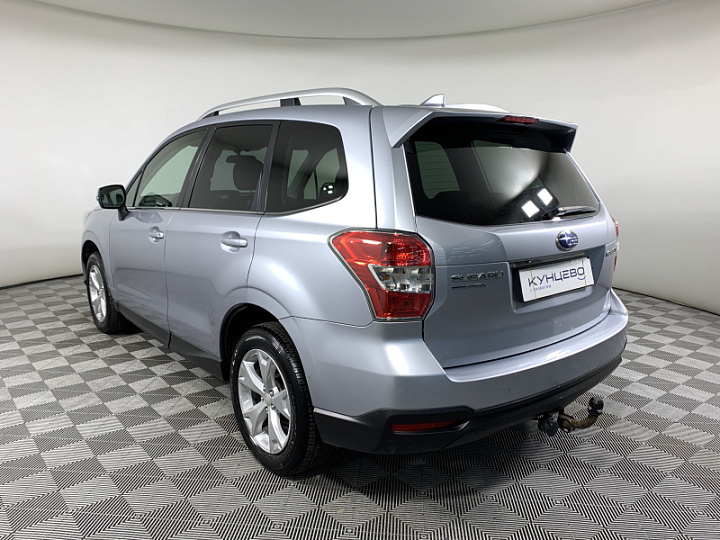 SUBARU Forester 2.5, 2015 года, Вариатор, Серебристый